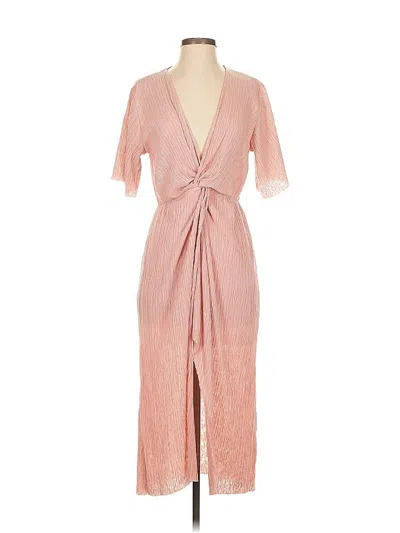 Pre-owned All In Favor Cocktail Dress In Pink