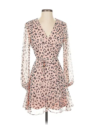 Pre-owned All In Favor Cocktail Dress In Pink