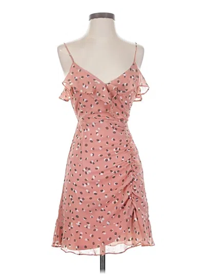 Pre-owned All In Favor Cocktail Dress In Pink