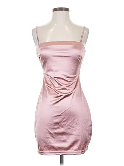 Pre-owned All In Favor Cocktail Dress In Pink