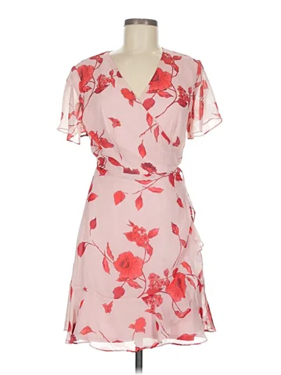 Pre-owned All In Favor Cocktail Dress In Pink