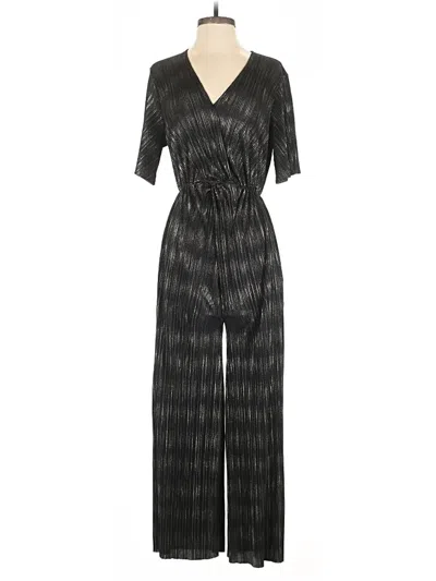 Pre-owned All In Favor Jumpsuit In Black