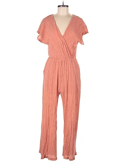 Pre-owned All In Favor Jumpsuit In Pink