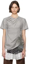All In Gray Cinched T-shirt