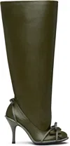 All In Khaki Double Tall Boots