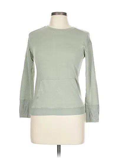 Pre-owned All In Motion 3/4 Sleeve T-shirt In Green