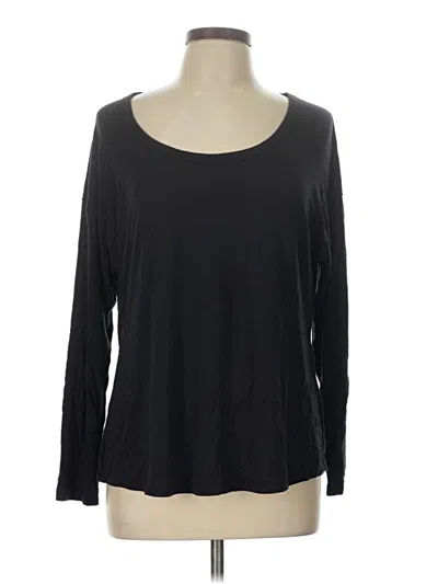 Pre-owned All In Motion 3/4 Sleeve T-shirt In Black