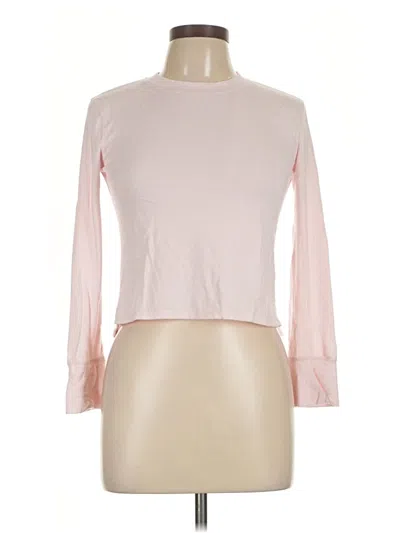 Pre-owned All In Motion 3/4 Sleeve T-shirt In Pink