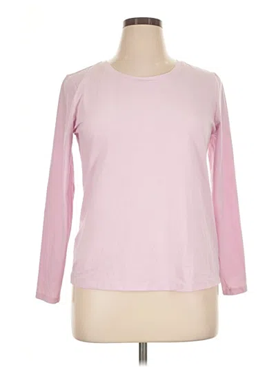 Pre-owned All In Motion 3/4 Sleeve T-shirt In Pink