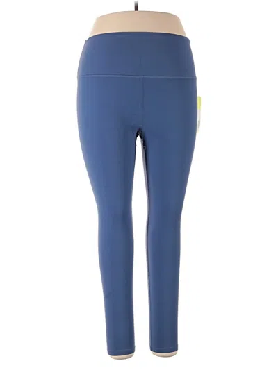 Pre-owned All In Motion Active Pants In Blue