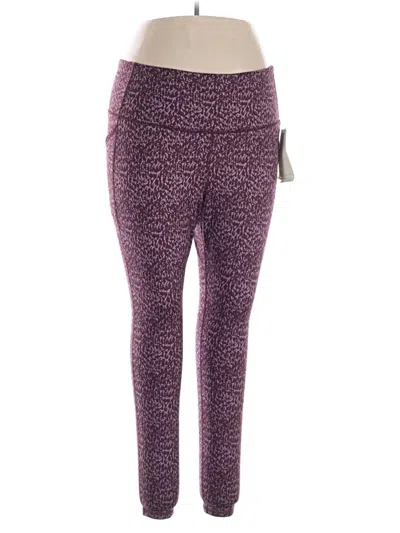 All In Motion Active Pants In Burgundy