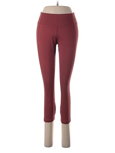 Pre-owned All In Motion Active Pants In Burgundy