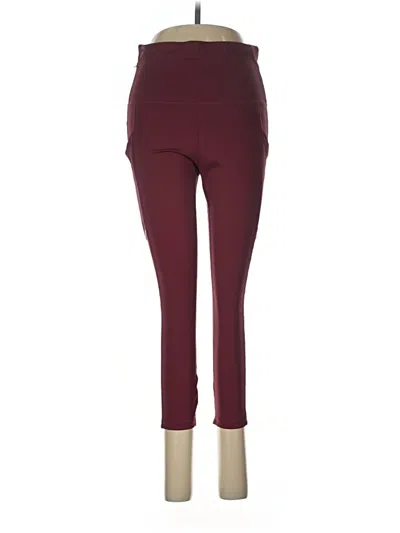 Pre-owned All In Motion Active Pants In Burgundy