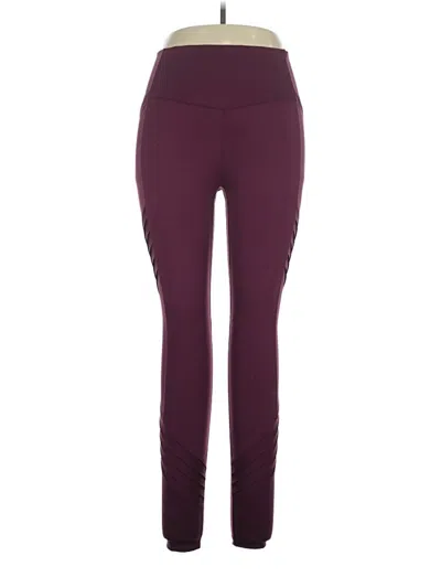 Pre-owned All In Motion Active Pants In Burgundy
