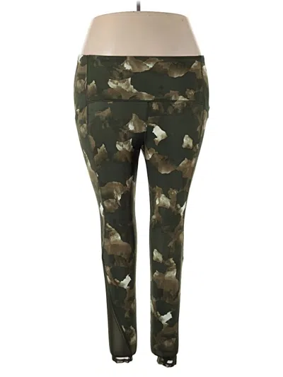 Pre-owned All In Motion Active Pants In Green