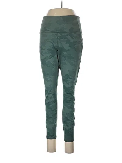 Pre-owned All In Motion Active Pants In Green