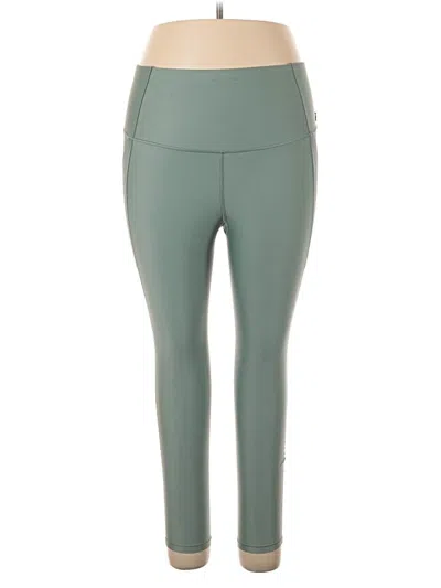 Pre-owned All In Motion Active Pants In Green