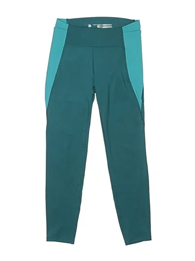 Pre-owned All In Motion Kids' Active Pants In Teal