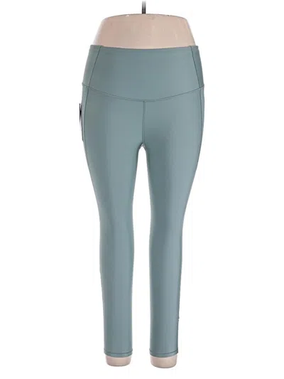 Pre-owned All In Motion Active Pants In Teal
