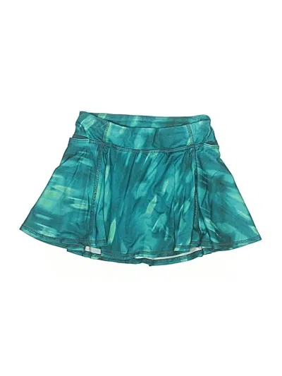 Pre-owned All In Motion Kids' Active Skirt In Teal