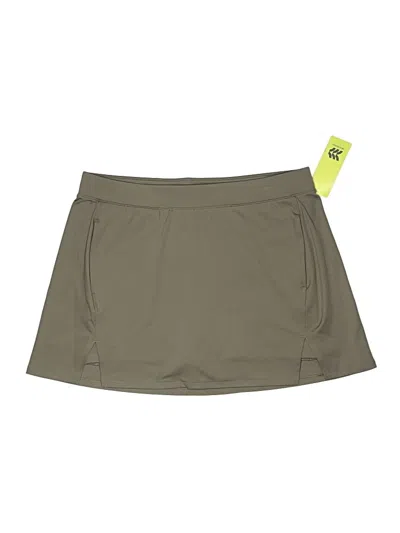 Pre-owned All In Motion Active Skort In Green