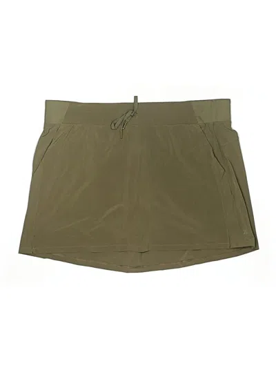 Pre-owned All In Motion Active Skort In Green