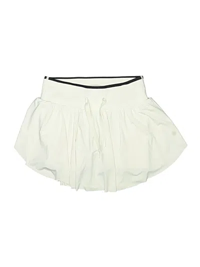 Pre-owned All In Motion Active Skort In Ivory