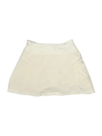 Pre-owned All In Motion Active Skort In Ivory