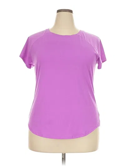Pre-owned All In Motion Active T-shirt In Purple