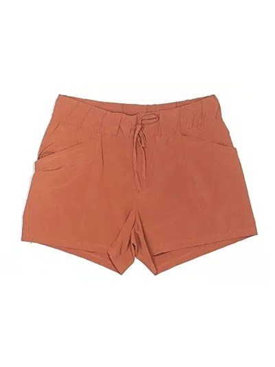 Pre-owned All In Motion Athletic Shorts In Brown