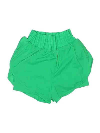 Pre-owned All In Motion Athletic Shorts In Green