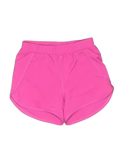 Pre-owned All In Motion Kids' Athletic Shorts In Pink