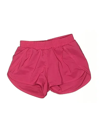 Pre-owned All In Motion Kids' Athletic Shorts In Pink