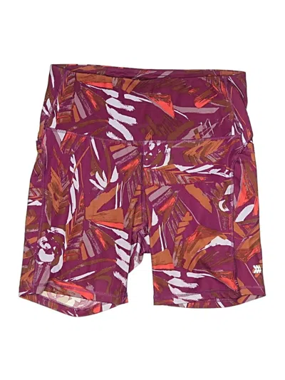 Pre-owned All In Motion Athletic Shorts In Purple