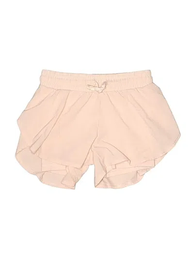 Pre-owned All In Motion Kids' Athletic Shorts In Tan
