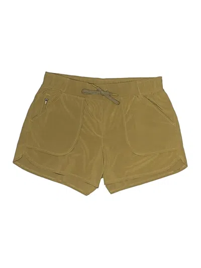 Pre-owned All In Motion Athletic Shorts In Tan