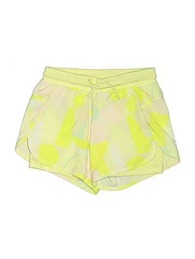 Pre-owned All In Motion Kids' Athletic Shorts In Yellow