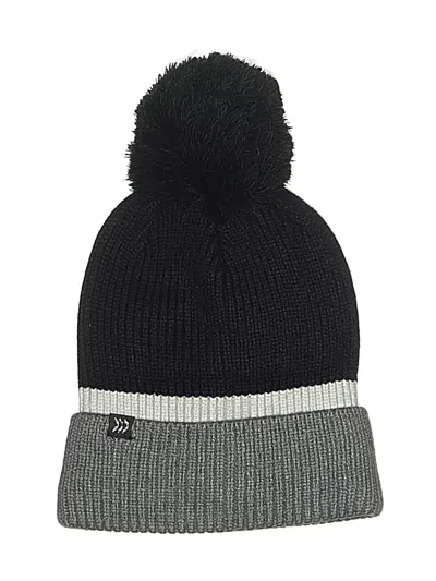 Pre-owned All In Motion Beanie Hat In Black