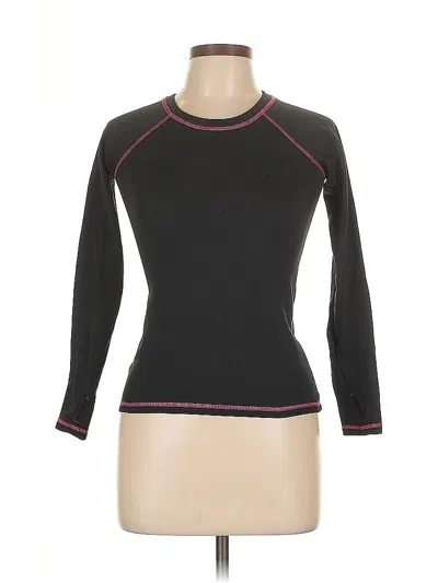 Pre-owned All In Motion Cardigan Sweater In Black