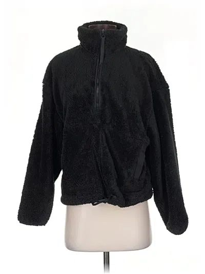 Pre-owned All In Motion Cardigan Sweater In Black