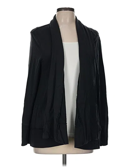 Pre-owned All In Motion Cardigan Sweater In Black