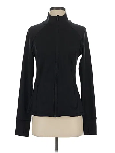 Pre-owned All In Motion Cardigan Sweater In Black