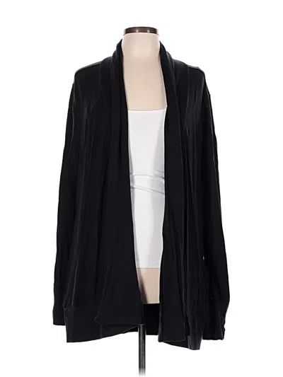 Pre-owned All In Motion Cardigan Sweater In Black