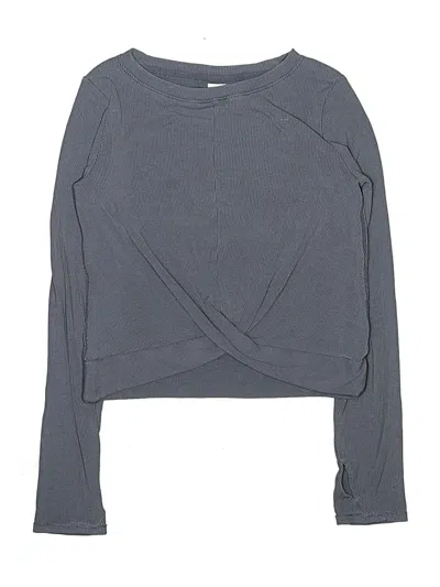 Pre-owned All In Motion Kids' Cardigan Sweater In Gray