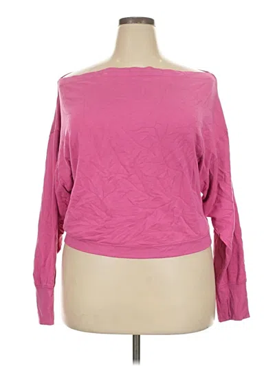 Pre-owned All In Motion Cardigan Sweater In Pink