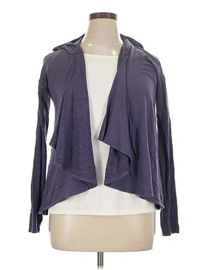 Pre-owned All In Motion Cardigan Sweater In Purple