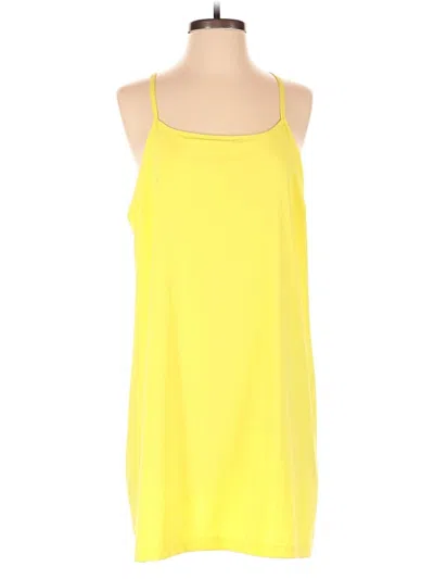 Pre-owned All In Motion Casual Dress In Yellow