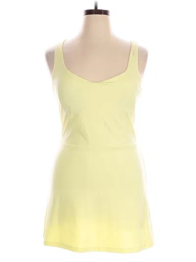 Pre-owned All In Motion Casual Dress In Yellow