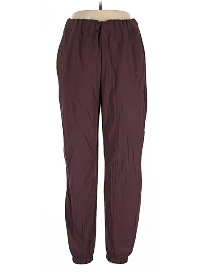Pre-owned All In Motion Casual Pants In Burgundy