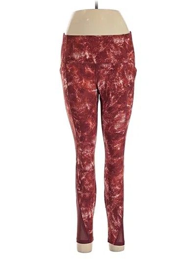 Pre-owned All In Motion Casual Pants In Burgundy